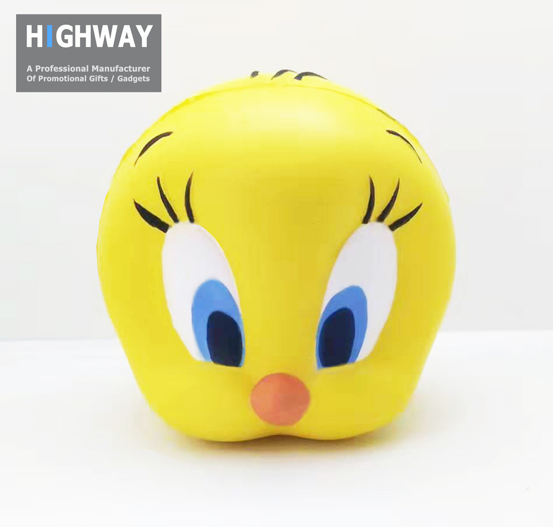02007 Looney Tunes Tweety Squeeze Slow Rise Toys
