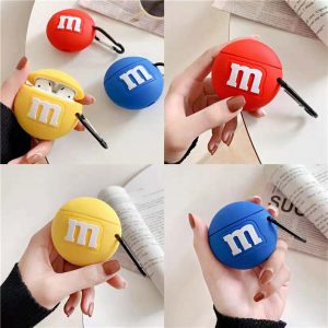 03007 M&Ms Silicone Airpods Case Covers