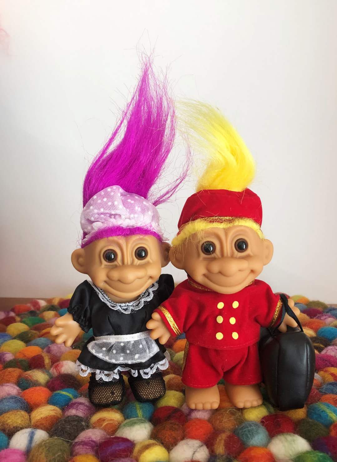 04003 Vintage Troll Dolls For Collection