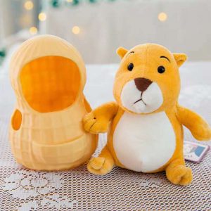 07003 Mice In Peanut Plush Toys