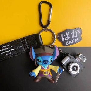 01007 PVC Stitch Figure Keychains
